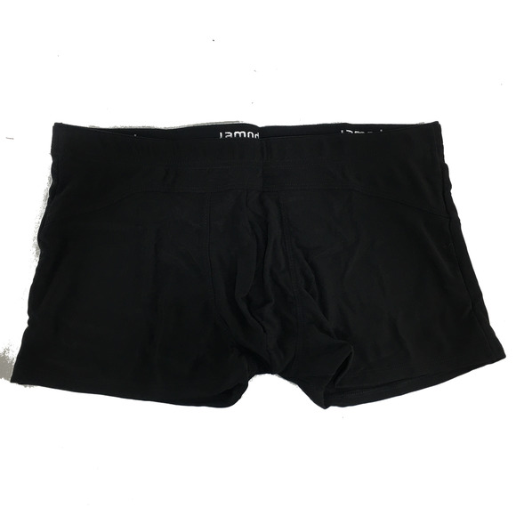 Male Power #156-095 Rib Slinky Panel Short, Men's Size XL - Black - Picture 1 of 6